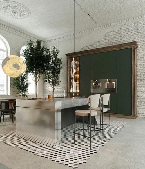 Кухни Топлесс: когда верхние шкафы кухне не нужны. 08 Кухни Топлесс: когда верхние шкафы кухне не нужны. 08