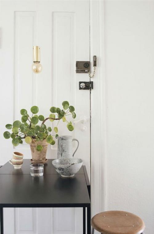 Скандинавский интерьер.   Светлая, просторная квартира в Копенгагене. 08