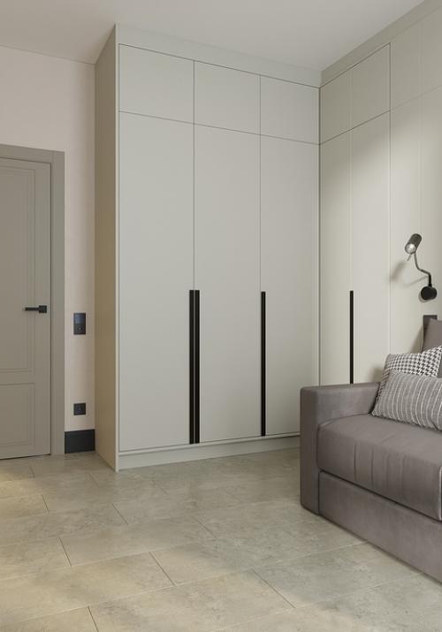 Проект однокомнатной квартиры 38 м 2 в ЖК Светлана парк в Санкт-петербурге. 09