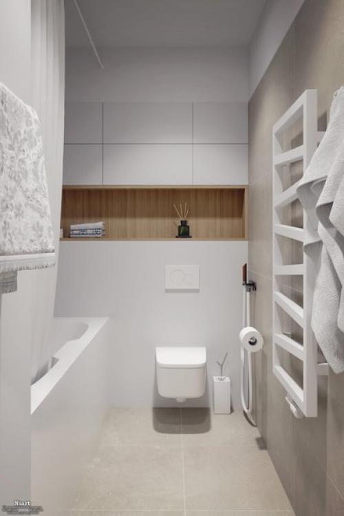 Современный дизайн квартиры 88, 9 кв. 07