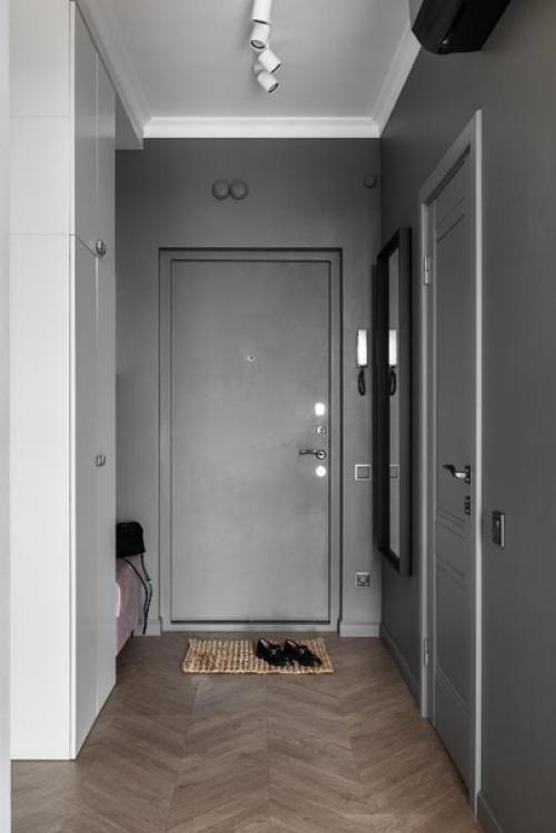 Интерьер однокомнатной квартиры 35 кв. 07