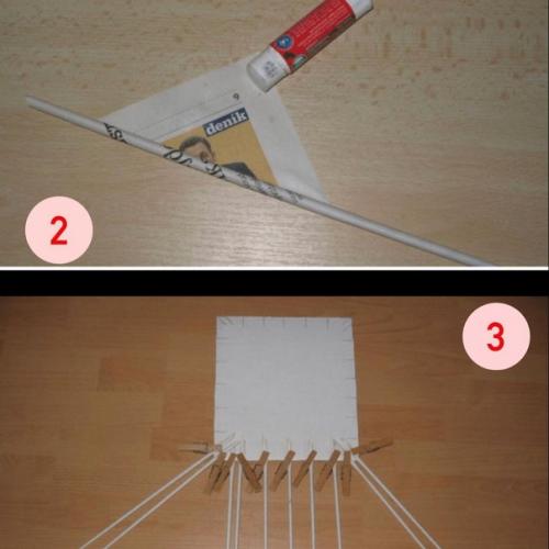 Корзинки из газетных трубочек. 02