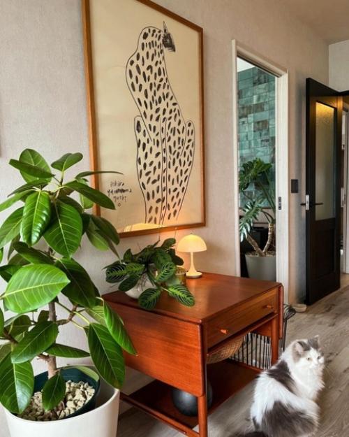 Сочетание скандинавского и японского стиля в интерьере дома в Японии. 03