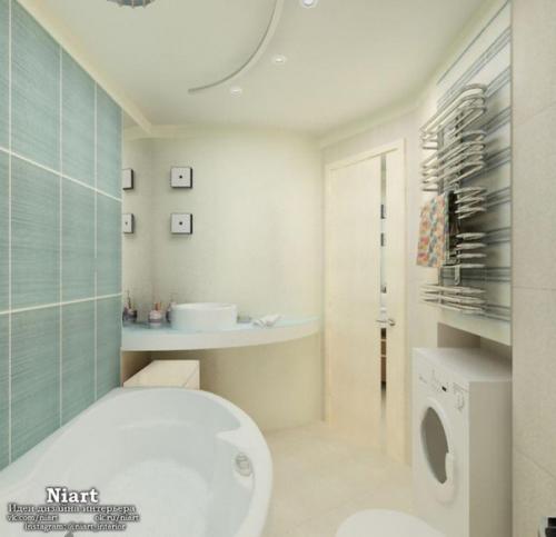 Двухкомнатная Хрущевка с маленькой кухней и коридором. 07