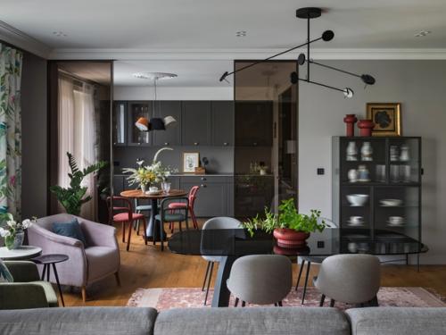 Интерьер квартиры на ул. короля в Минске, 145 м 2 архитектор: Александр Игнатьев. 01