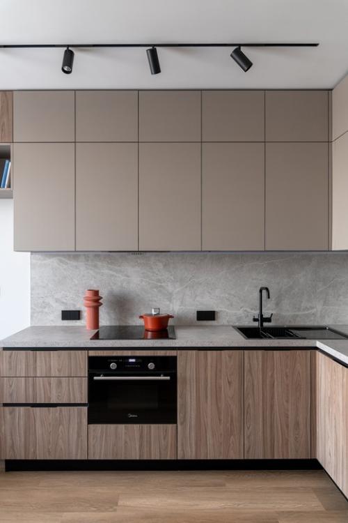 Интерьер однокомнатной квартиры 31, 3 м 2 в ЖК Level нагатинская в Москве. 04