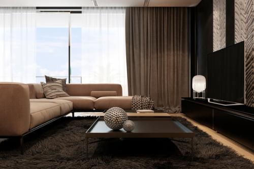 Квартира расположена на 26 этаже в центре Тель-авива. 06