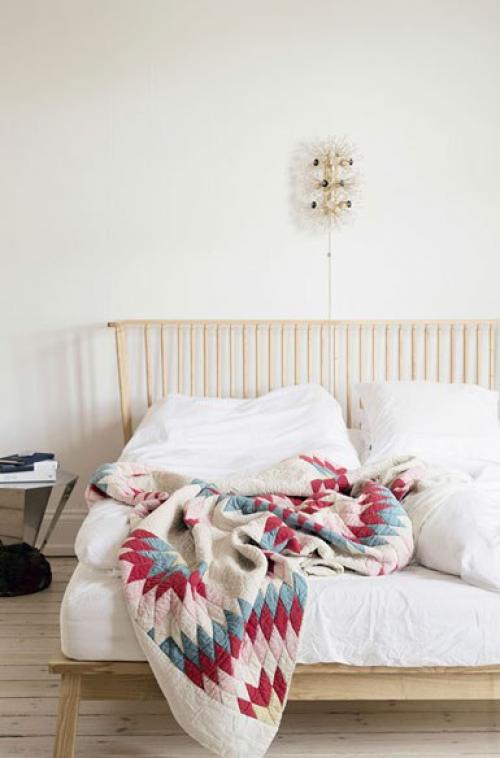 Скандинавский интерьер.   Светлая, просторная квартира в Копенгагене. 04