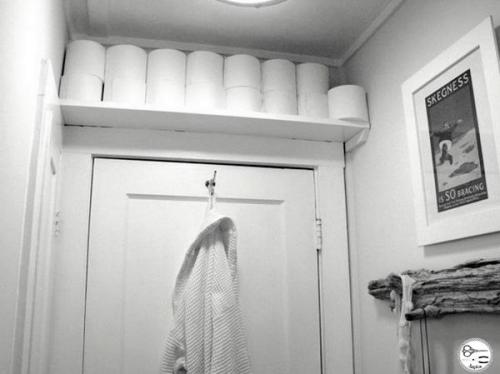 Интересные системы хранения в ванной комнате? 03