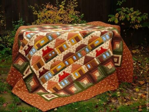 Потрясающие лоскутные одеяла. 03