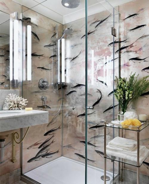 Впечатляющие идеи для ванных комнат. 04