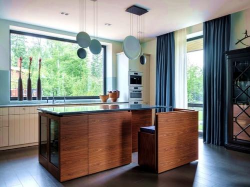 10 красивых кухонь в загородных домах! 06