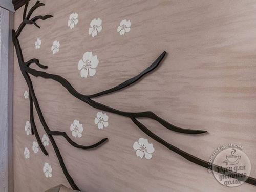 Гостиная Вишнёвый сад из квартирного вопроса. 05