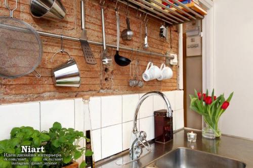 Кирпич в интерьере - идеи дизайна стен. 05