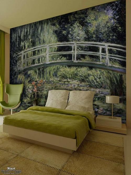 Фотообои в интерьере - несколько советов и примеры. 01