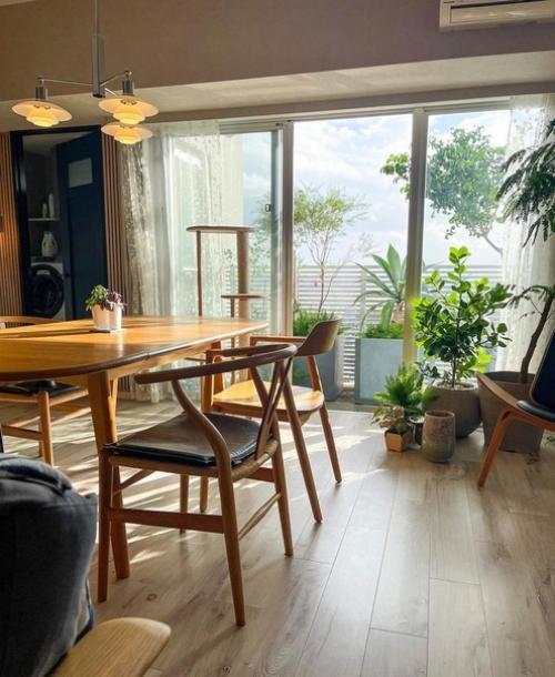 Сочетание скандинавского и японского стиля в интерьере дома в Японии. 06