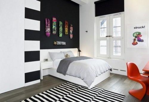 Серый ламинат и паркет в интерьере. 05