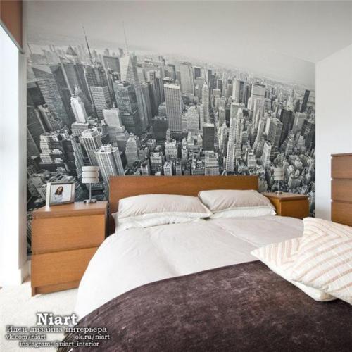 Фотообои в интерьере - несколько советов и примеры. 02