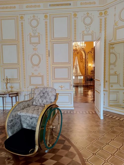 В конце декабря 2024 года в екатерининском дворце царского села открыли к посещению после многих лет реставрации зубовский флигель. 09