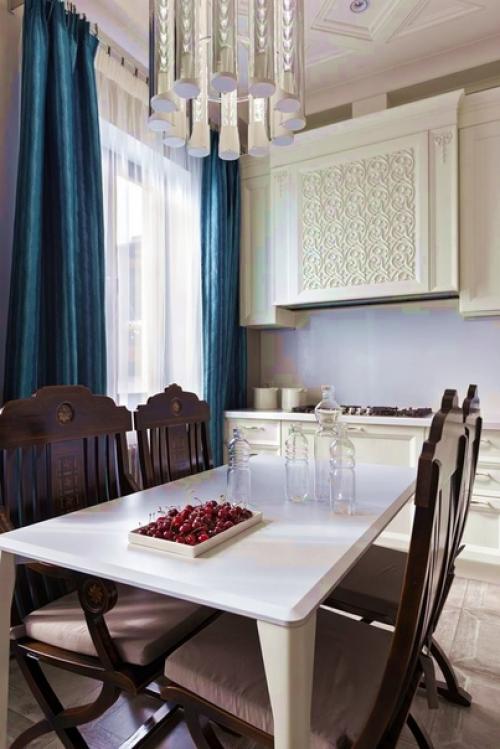 10 красивых кухонь в загородных домах! 01