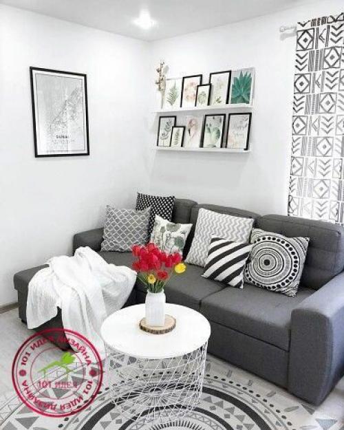 Закончили ремонт в гостиной. 02