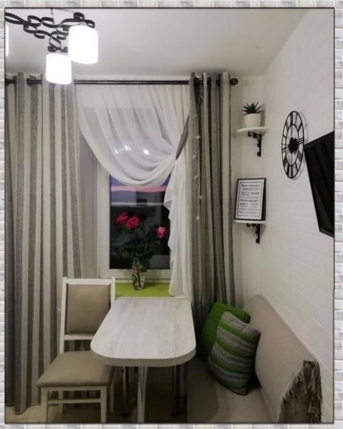 Небольшая кухня. Симпатичная. 02