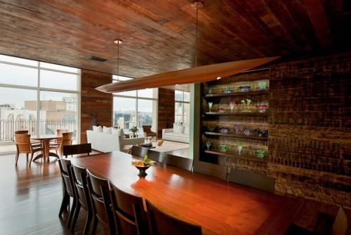 Деревянная отделка городской квартиры. 02