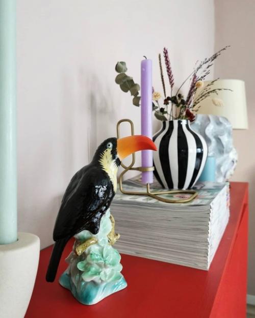 Всплеск цвета в интерьере скандинавсого дома. 06