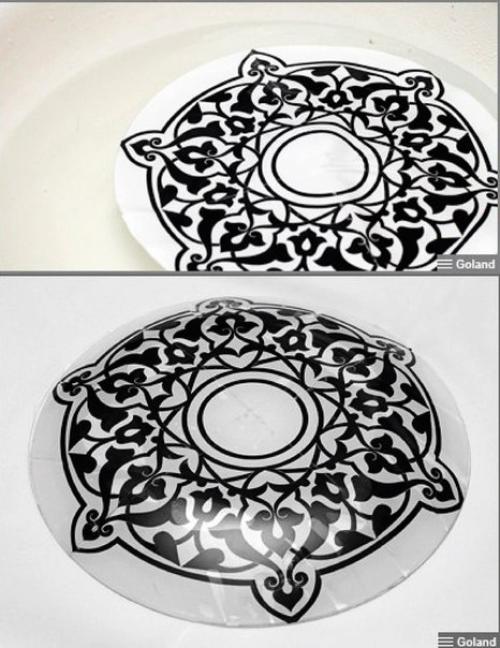 Роспись тарелки в восточном стиле. 02