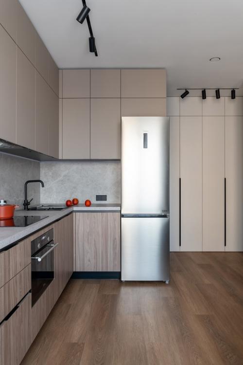 Интерьер однокомнатной квартиры 31, 3 м 2 в ЖК Level нагатинская в Москве. 05