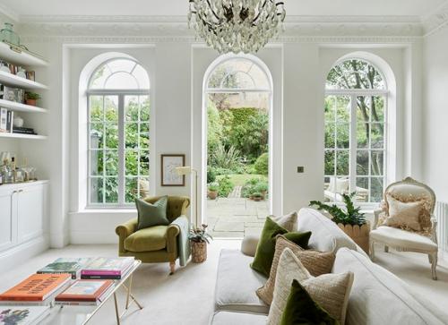 Великолепная английская архитектура: светлые апартаменты с выходом в зелёный сад. 02