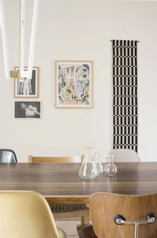 Скандинавский интерьер.   Светлая, просторная квартира в Копенгагене. 06