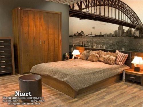 Фотообои в интерьере - несколько советов и примеры. 03