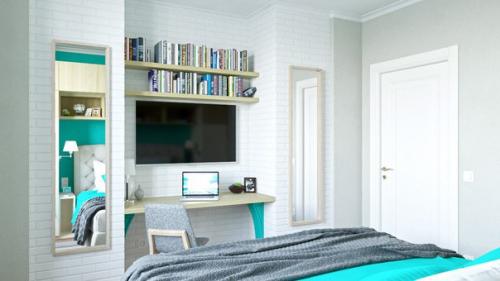 Дизайн - проект квартиры, площадь квартиры: 72 м? 06