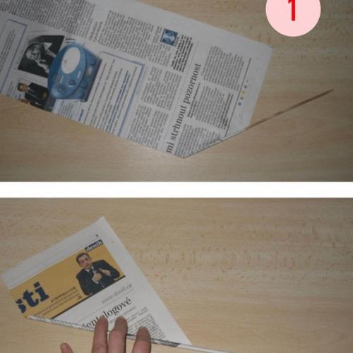 Корзинки из газетных трубочек. 01