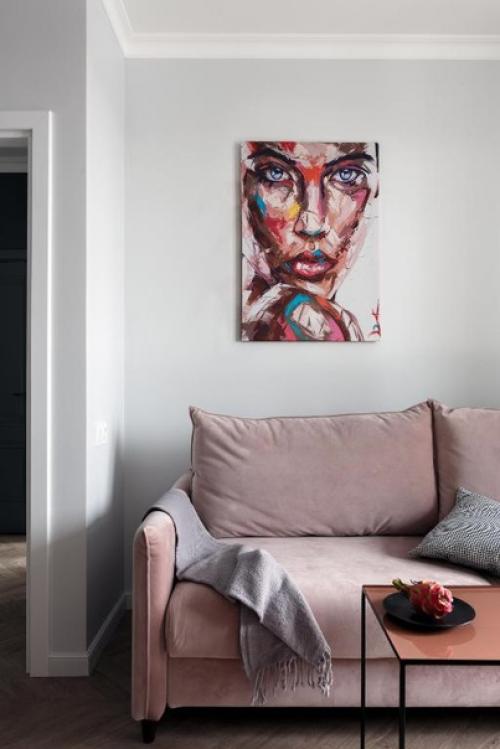 Интерьер однокомнатной квартиры 35 кв. 04