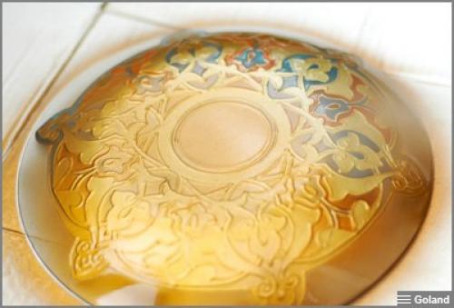 Роспись тарелки в восточном стиле. 07