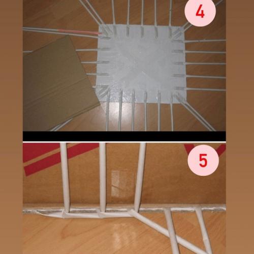 Корзинки из газетных трубочек. 03