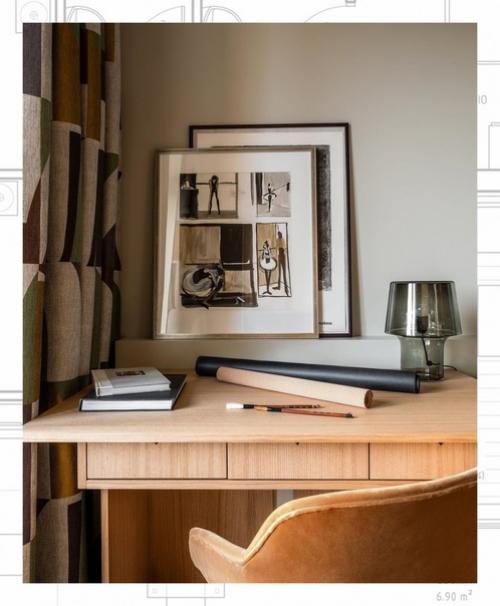 Трехкомнатная квартира в стиле 1980-х годов. 04