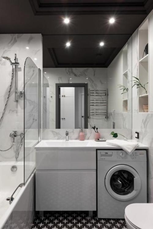 Интерьер однокомнатной квартиры 35 кв. 08