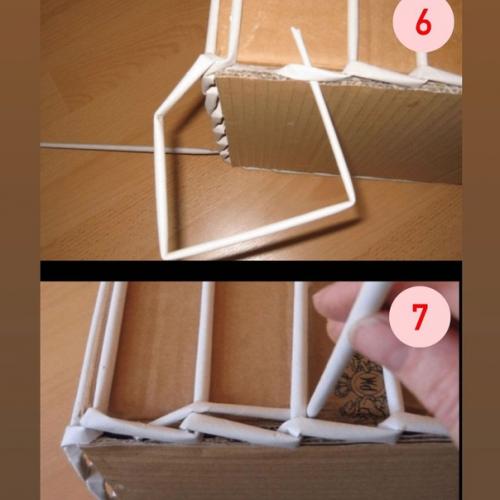 Корзинки из газетных трубочек. 04
