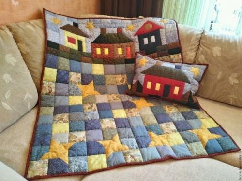 Потрясающие лоскутные одеяла. 04