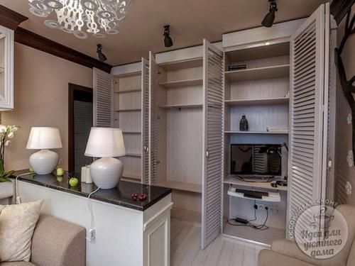 Гостиная Вишнёвый сад из квартирного вопроса. 06