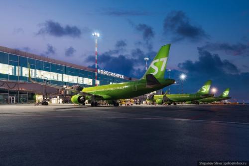 Аэропорт в Новосибирске благовест_приобретённого толмачёво. 07