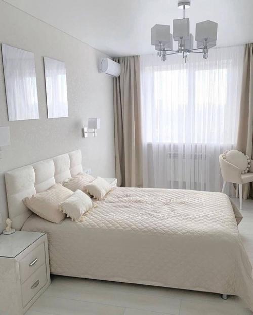 Интерьер квартиры в светлых тонах. 09