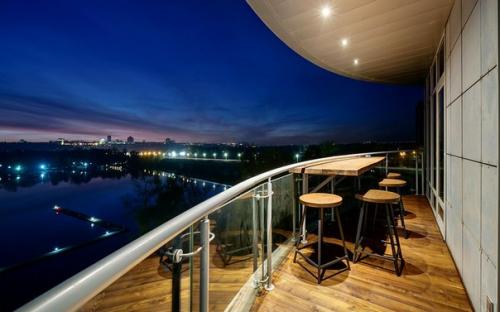 Апартаменты со стеклянной стеной в Киеве. 08