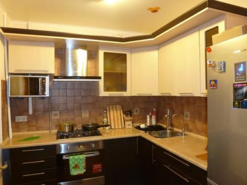 Угловые кухни - советы и дизайн кухонь на фото. 03