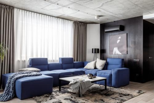 Монохромный лофт в Ростове-на-дону: проект Алексея аладашвили. 06