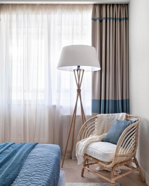 Дизайн двухкомнатной квартиры в скандинавском стиле, но со своей индивидуальностью. 07