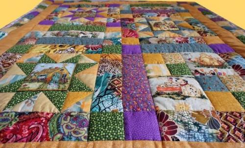 Потрясающие лоскутные одеяла. 01